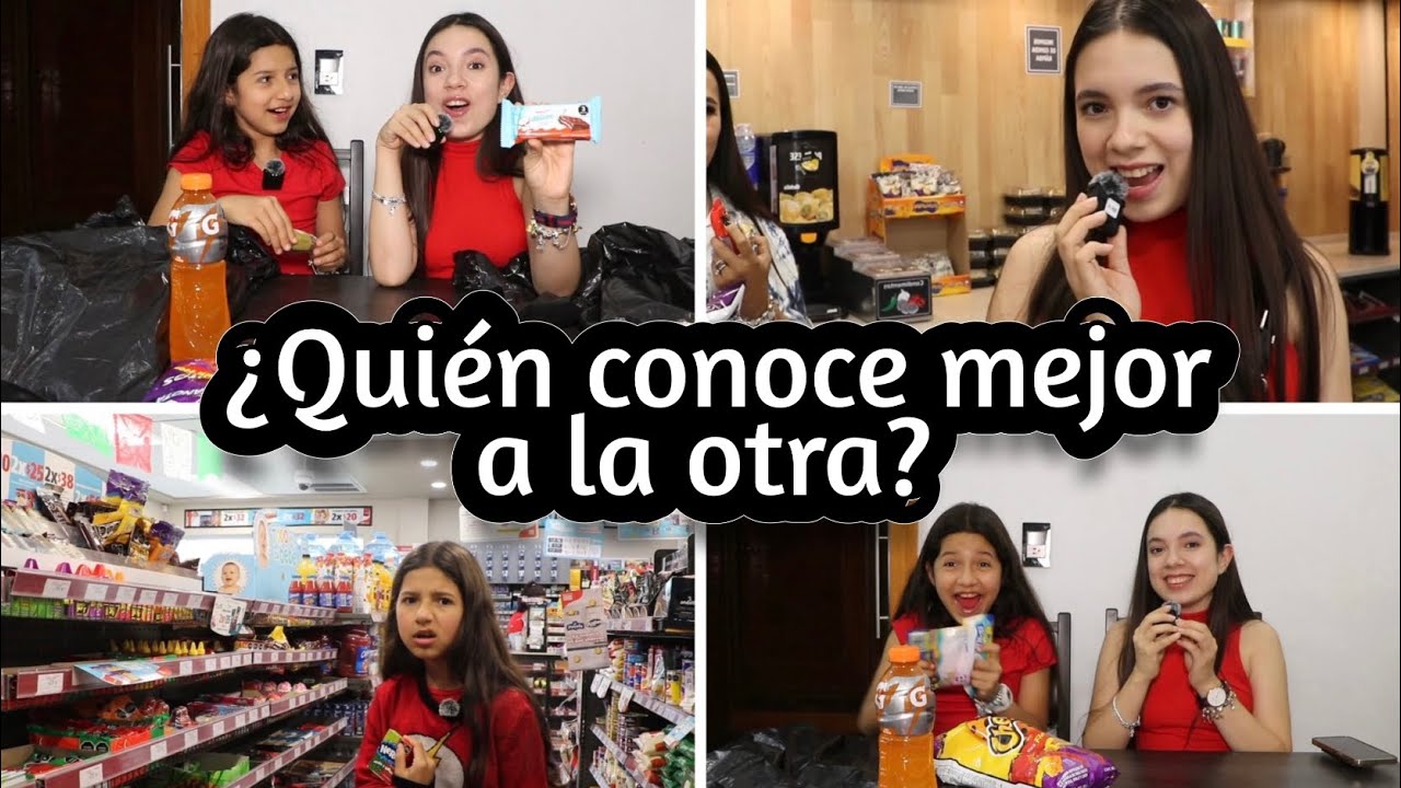 COMPRAMOS LAS COSAS FAVORITAS DE LA OTRA EN EL OXXO 🍫
