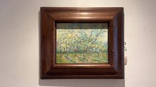 Wieco Art Leinwanddruck 'The White Orchard' Von Van Gogh - 60x50 Cm, Fertig Zum Aufhängen