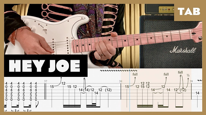 Hey Joe Guitar version - Guitar performance video thumbnail