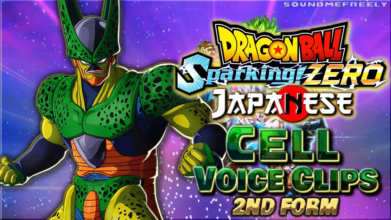 All Cell Voice Clips • 2nd Form • Dragon Ball Sparking! ZERO