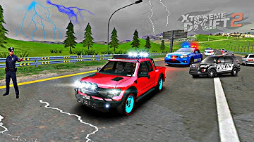 Xtreme Drift 2 Gameplay walkthrough Android iOS drifting pickup truck police chase New update game