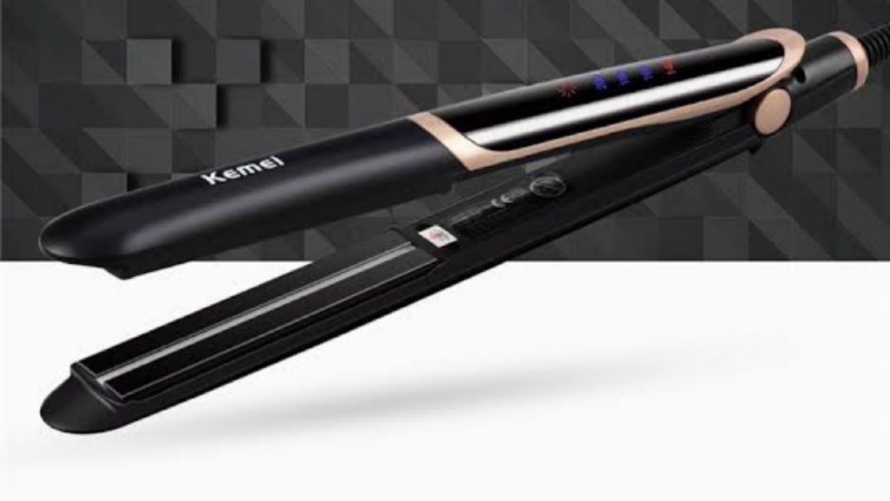 Kemei Hair Straightener KM2219 YouTube