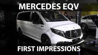 Mercedes EQV first impressions