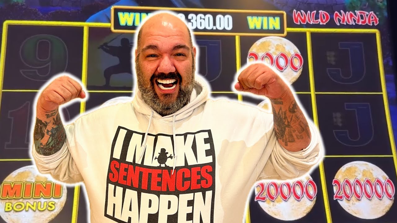 VEGAS HISTORY IN THE MAKING!!!! 3 JACKPOTS IN ROW!!!!