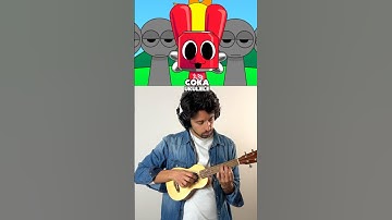 Sprunki Pyramixed on real instruments