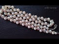 ⚜️Most Elegant Pearl Necklace/Collar de perlas más elegante/Beaded Jewelry Tutorial diy