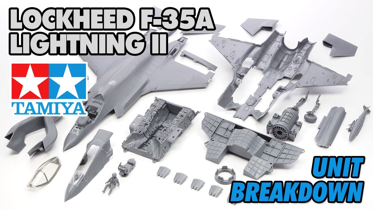 Tamiya 61124 1/48 Lockheed Martin F-35A Lightning Ⅱ / Tamiya USA