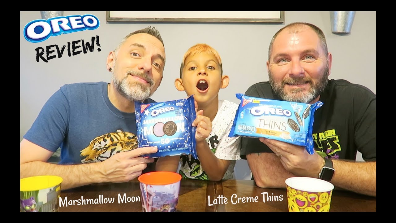 Oreo Marshmallow Moon & Latte Creme Thins Review!