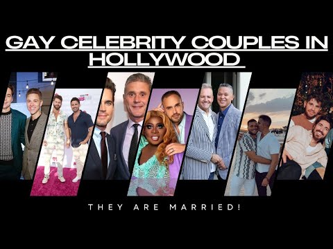 18 Celebrity Gay Couples in Hollywood Who are Married | They Made Us