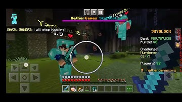 "Yash Das 55" hacking on nethergames skyblock