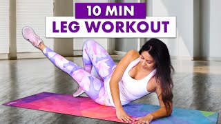Unlock Your Leg Power: 10-Minute Abductor & Abduction Blast! Building Toned & Lean Muscles w/ Allie