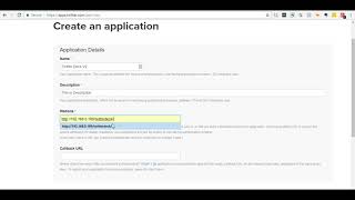This video explains how you can create a twitter app on the official
site and find consumer key & secret.