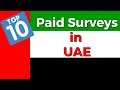 Best Paid Surveys in UAE (Make Money for Free)