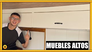 CÓMO hacer MUEBLES ALTOS para FURGONETA CAMPER | CAMPERIZACION COMPLETA #12