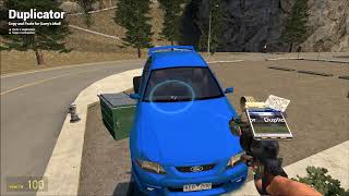 Garry's mod messing around - Scar glitch fun