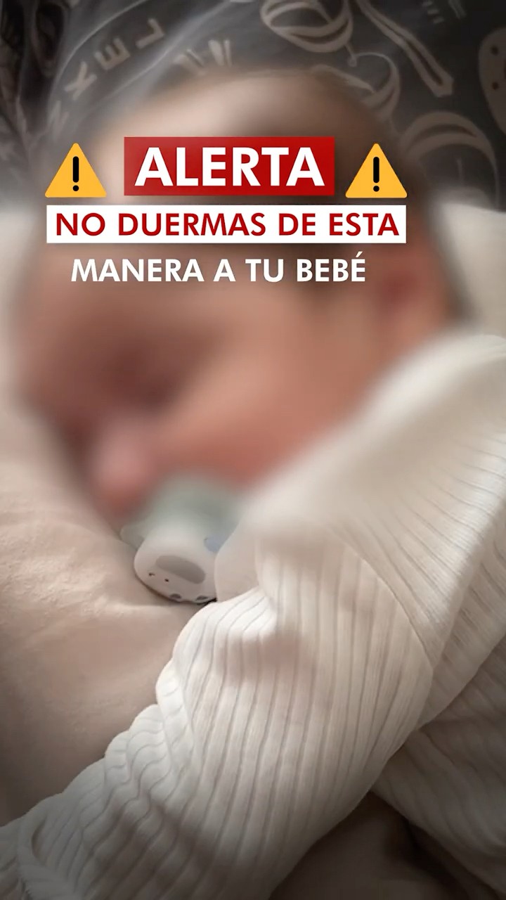 No duermas de esta manera a tu bebé @ParamédicoCarlosGuerrero