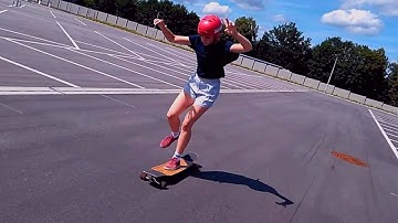 longboard dancing // practice lines 290716