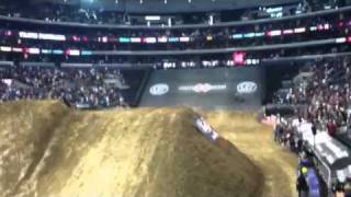 Travis Pastrana 720 corkscrew crash X games 17