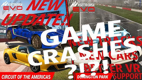 Assetto Corsa Evo Game crashes when starting the racing license ⁉️