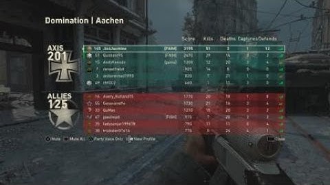 COD WWII - V2 Rocket on Aachen