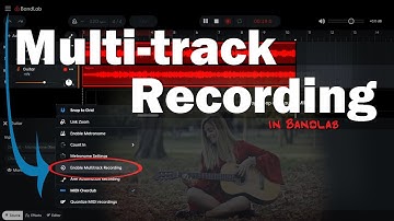 Multi-track Recording in Bandlab