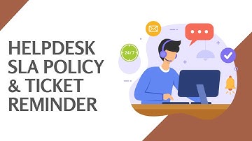 Helpdesk SLA Policy &Ticket Reminder Odoo