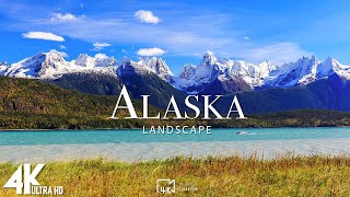 Релаксационный фильм о природе Аляски 4K — красивая расслабляющая музыка с воздушными фильмами