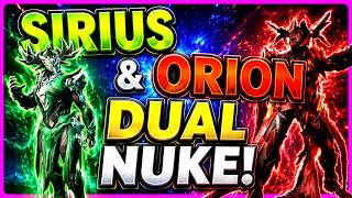 Warframe Sirius and Orion Build | The Nuking Brothers!