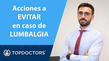 ¿Qué ejercicios debo evitar con lumbalgia?