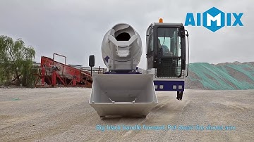 Aimix 1.2Cub Self Loading Concrete Mixer