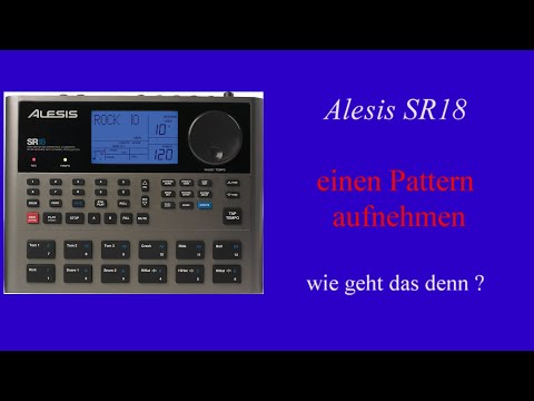 SR 18 Pattern aufnemen