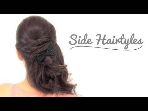 2 side up hairstyles "for any party occasion" - YouTube