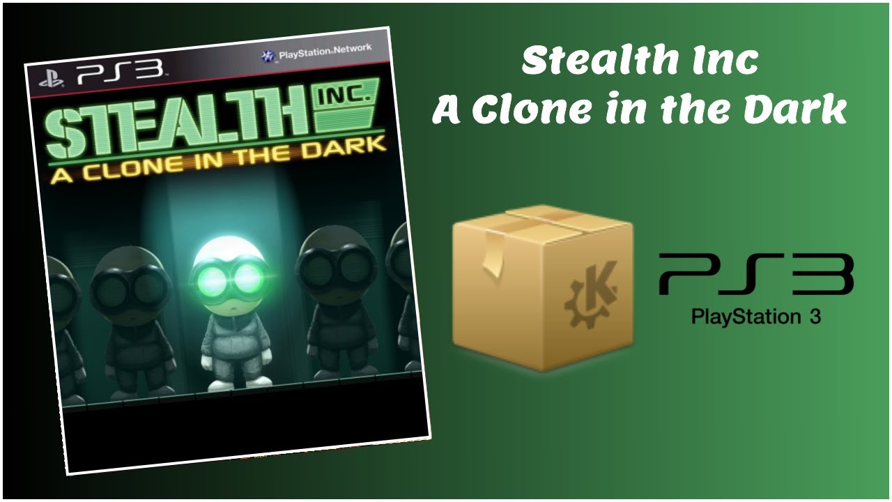 Jeu STEALTH INC : A Clone In The Dark - PS4 - Édition Limitée LRG #26 (Seulement 3600 Ex.) - NEUF
