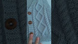 Baklava Dilimi Erkek Bebek Yelegi