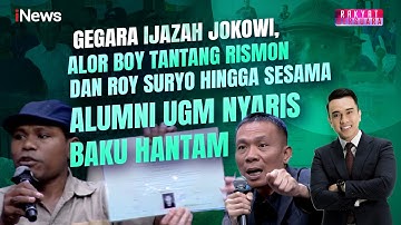 Alumni UGM Naik Panggung Rakyat Bersuara, Tantang Rismon dan Roy Suryo Nyaris Baku Hantam!