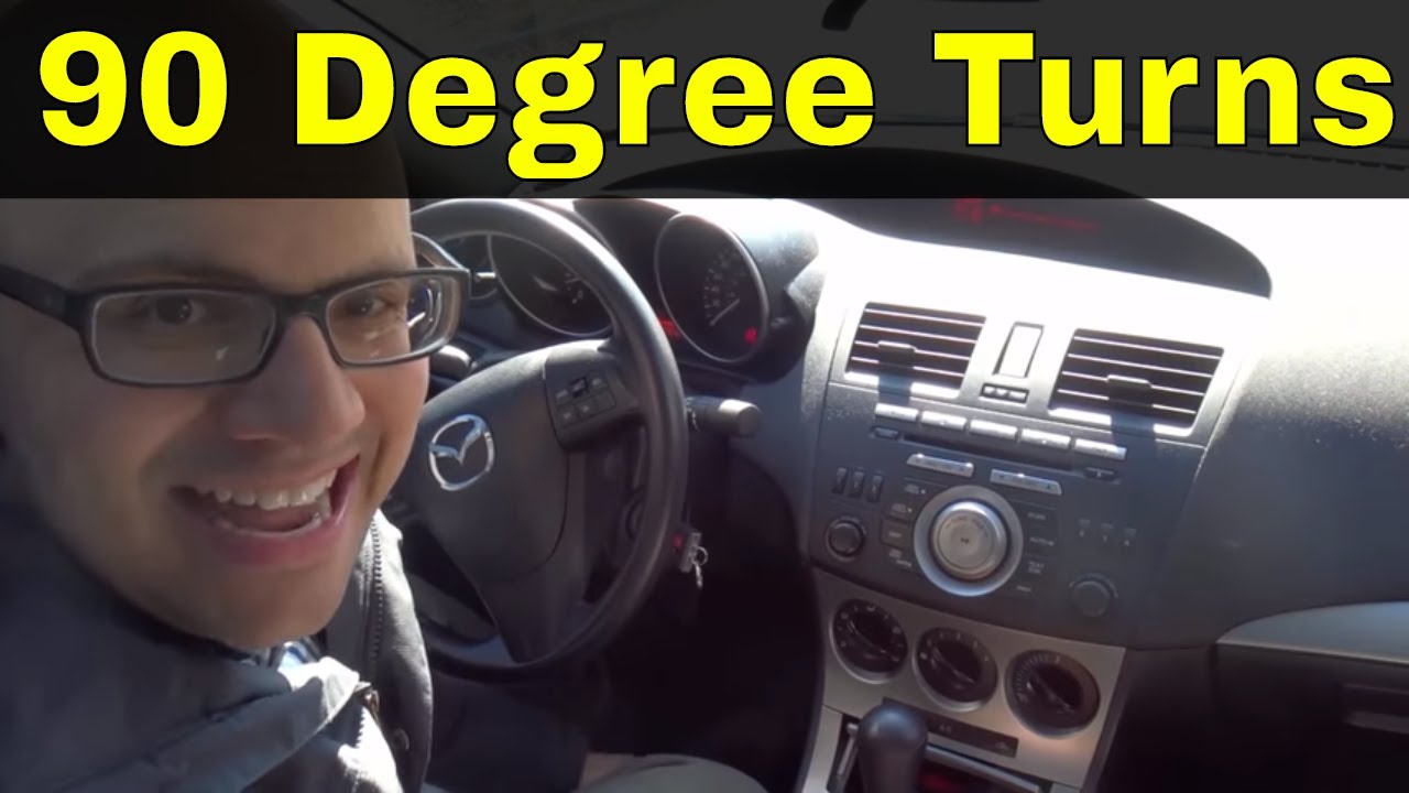 90 Degree Turns-Beginner Driving Lesson