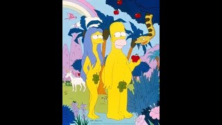 Genesis 2-3 In The Simpsons Simpsons Bible Stories