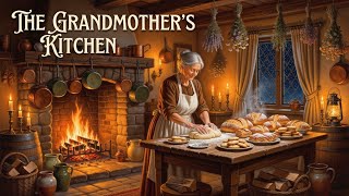 The Grandmother's Kitchen 🕯️ A Cozy Cotswolds Sleep Story, Deep Sleep | Soft British Voice, No Music screenshot 4