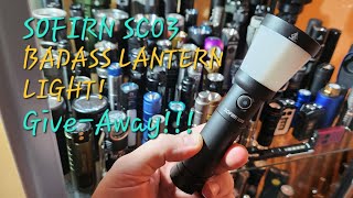 Checking out AND Giving Away the Sofirn SC03!!! Really nice toss in the backpack light!!!
