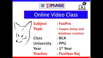 Foxpro - Foxpro Setup and Database Creation - Revisited By Pushkar Raj