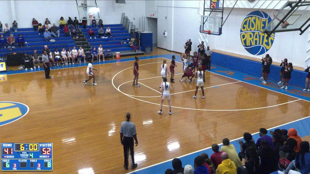 Gosnell High School vs earle Girls' Varsity Basketball YouTube