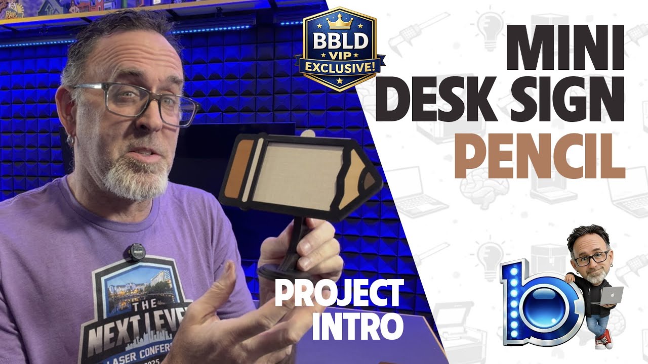 Введение в проект: VIP-эксклюзив - Миниатюрная настольная табличка - версия для карандаша