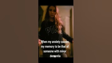 Anxiety can cause short term memory loss and it can be so frustrating! #anxiety #symptoms #mh