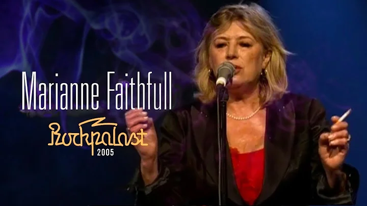 Marianne Faithfull - Rockpalast (Live in Germany, ...