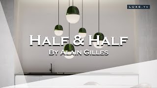 Alain Gilles - Suspension in ceramics and blown glass - LUXE.TV