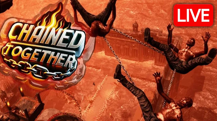 Playing Getting Over it Multiplayer with CJ and Psycho - Chained Together LIVE 🔴