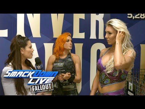 How do Charlotte and Becky feel about their huge tag team loss?: SmackDown LIVE Fallout, Oct 3, 2017