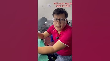 Mài chuốt chấn viền bị nhọn và cách khắc phục #shorts