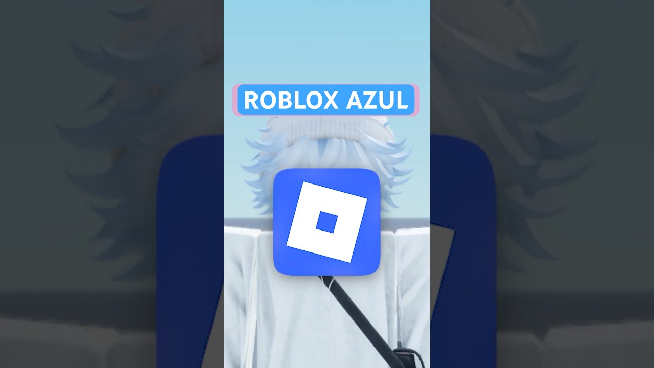 🔵 Roblox Se Volvió AZUL!! #roblox #games #shorts