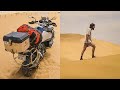 Me toca caminar por el DESIERTO | Vuelta al Mundo en Moto | África #106